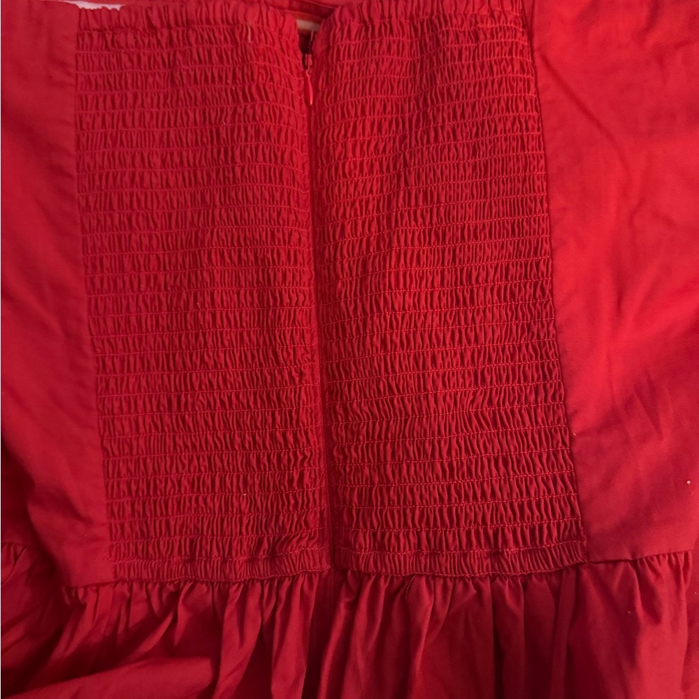Abercrombie & Fitch Red Spaghetti Strap Maxi Dress - Picture 4 of 4